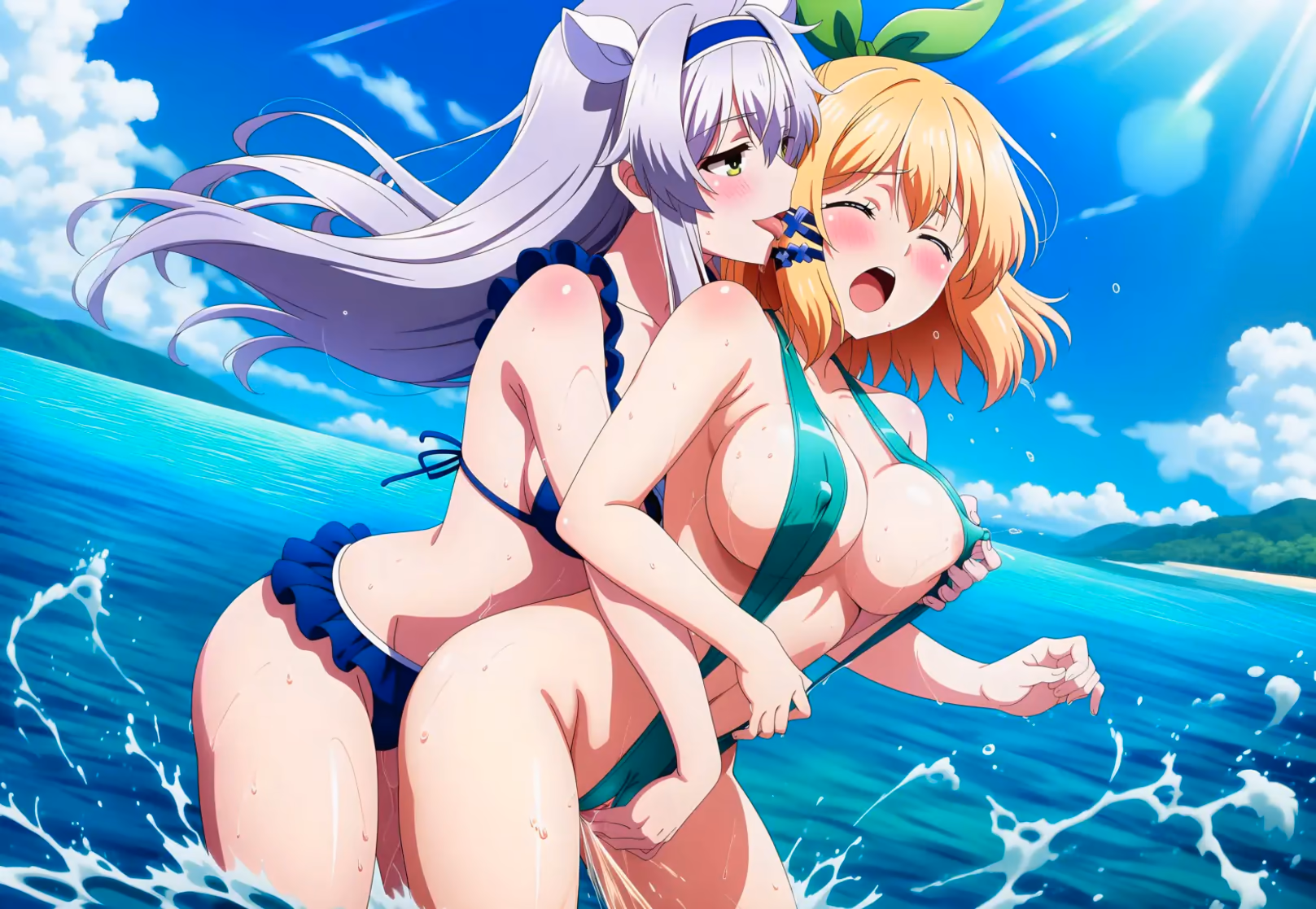 Rumia Tingel x Sistine Fibel - Akashic Records of Bastard Magic Instructor (Rokudenashi Majutsu Koushi to Akashic Records) - Hentai Gallery - 30 Images — image 4 of 30