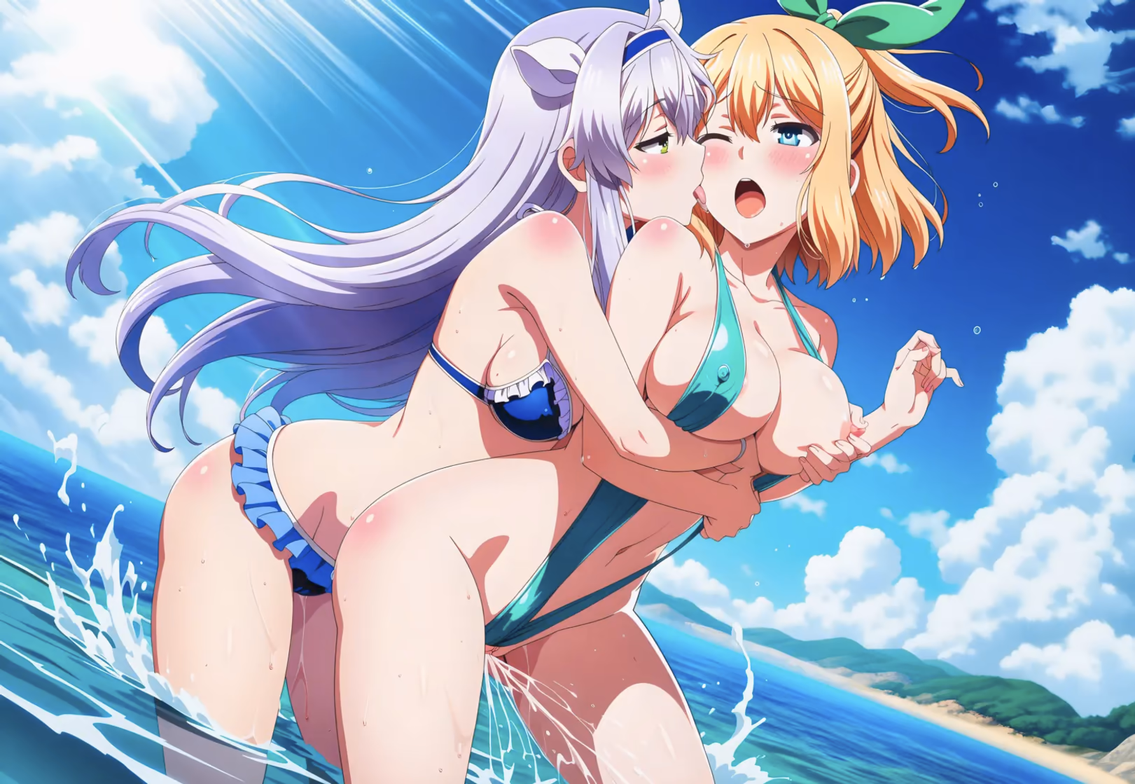 Rumia Tingel x Sistine Fibel - Akashic Records of Bastard Magic Instructor (Rokudenashi Majutsu Koushi to Akashic Records) - Hentai Gallery - 30 Images — image 5 of 30