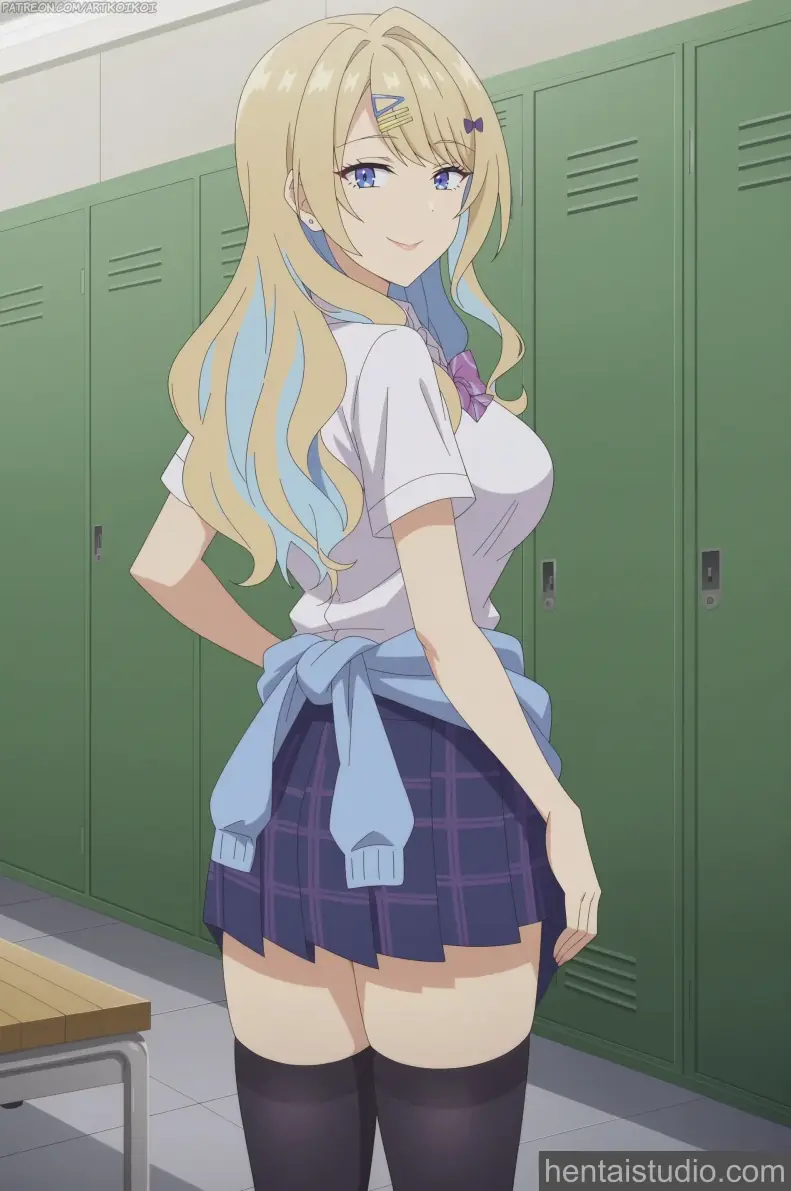 Runa Shirakawa from Our Dating Story: The Experienced You And The Inexperienced Me hentai art 23 of 39