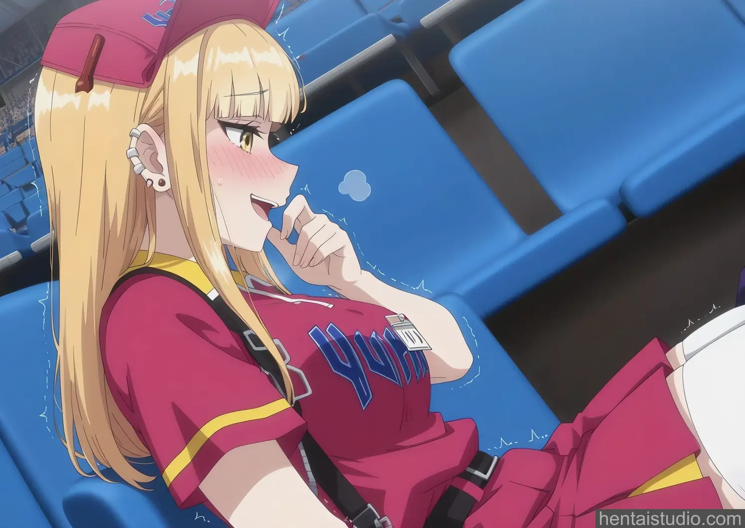 Ruriko from Catch Me At The Ballpark hentai art 16 of 52