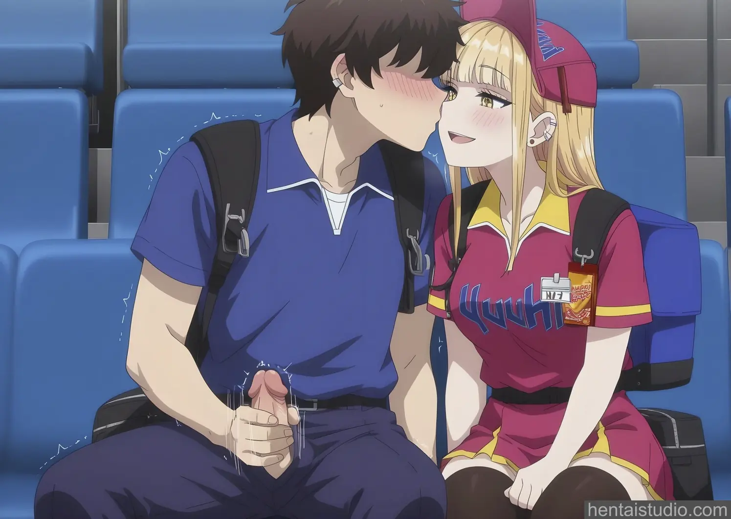 Ruriko from Catch Me At The Ballpark hentai art 3 of 52