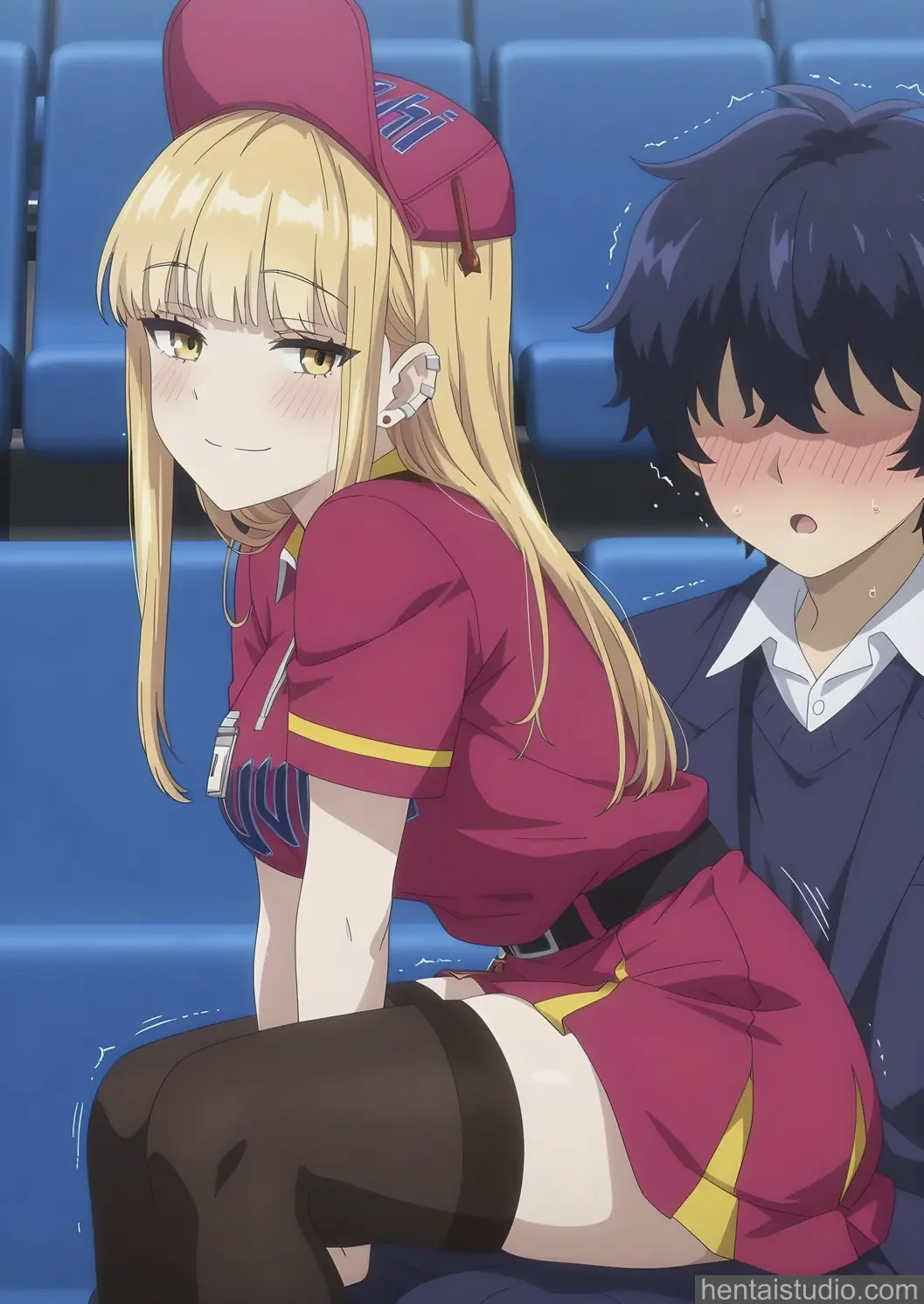 Ruriko from Catch Me At The Ballpark hentai art 31 of 52