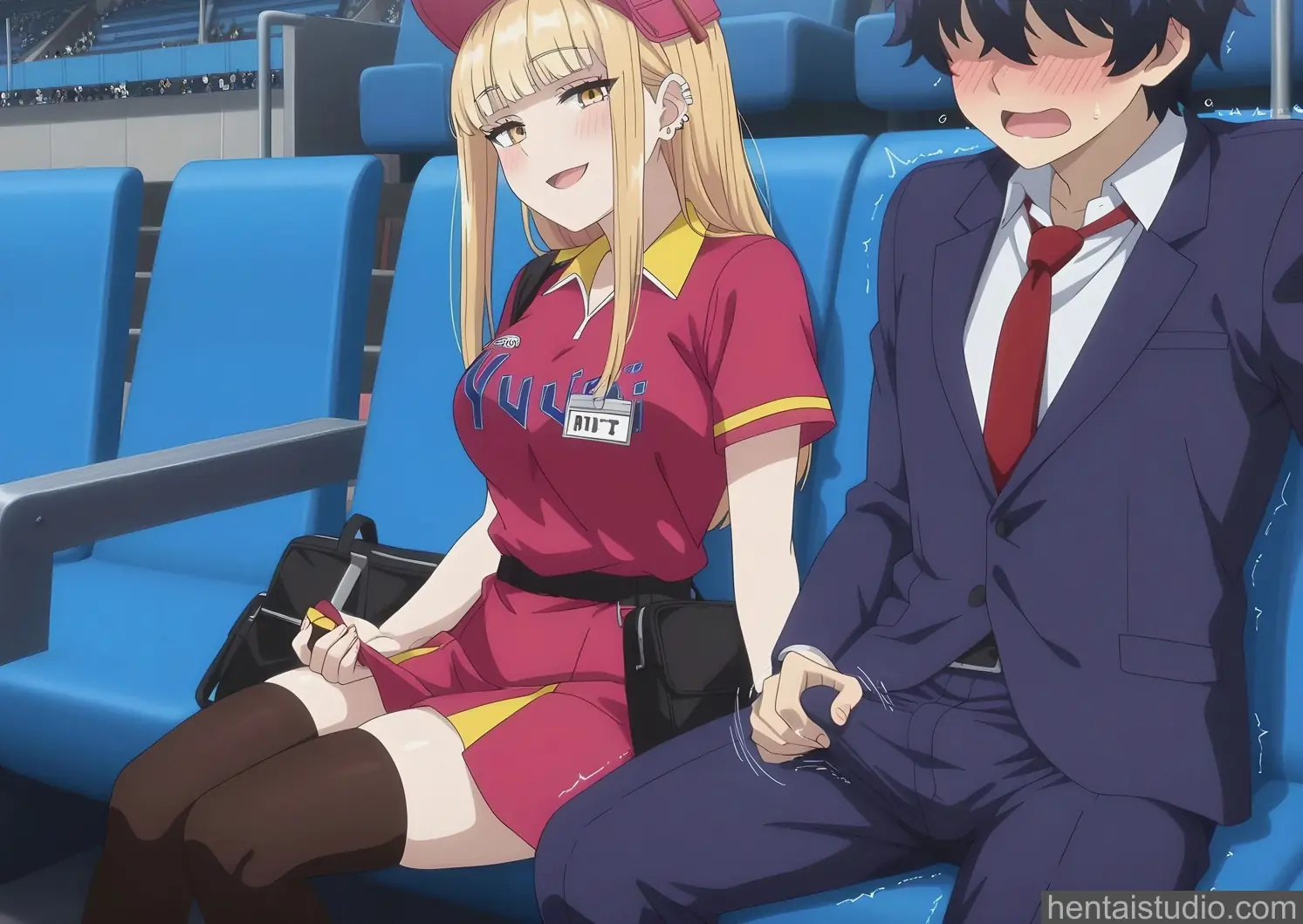 Ruriko from Catch Me At The Ballpark hentai art 41 of 52