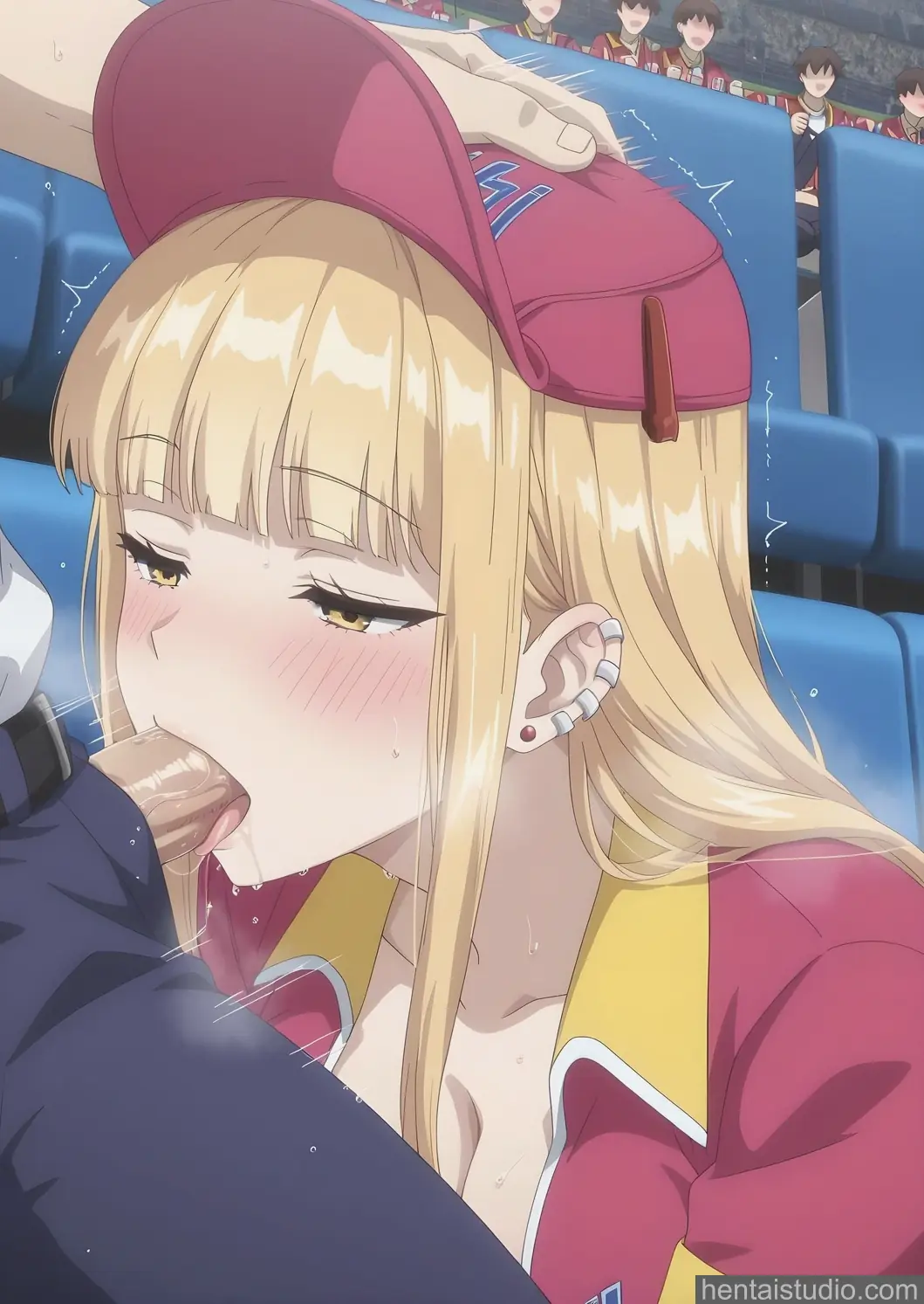 Ruriko from Catch Me At The Ballpark hentai art 48 of 52