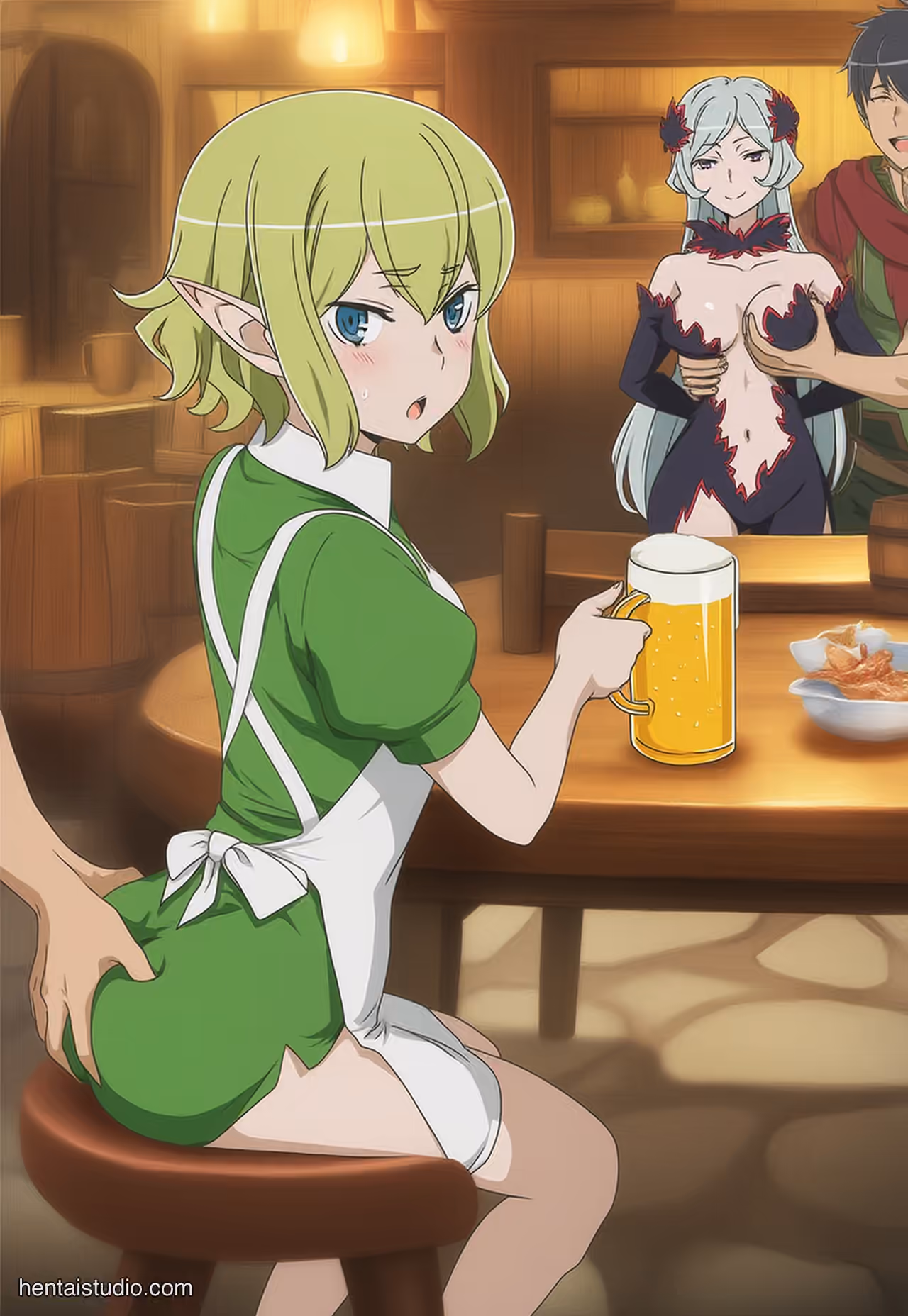 Ryu Lion x Freya - DanMachi: Is It Wrong to Try to Pick Up Girls in a Dungeon? - Hentai Gallery - 43 Images — image 4 of 43