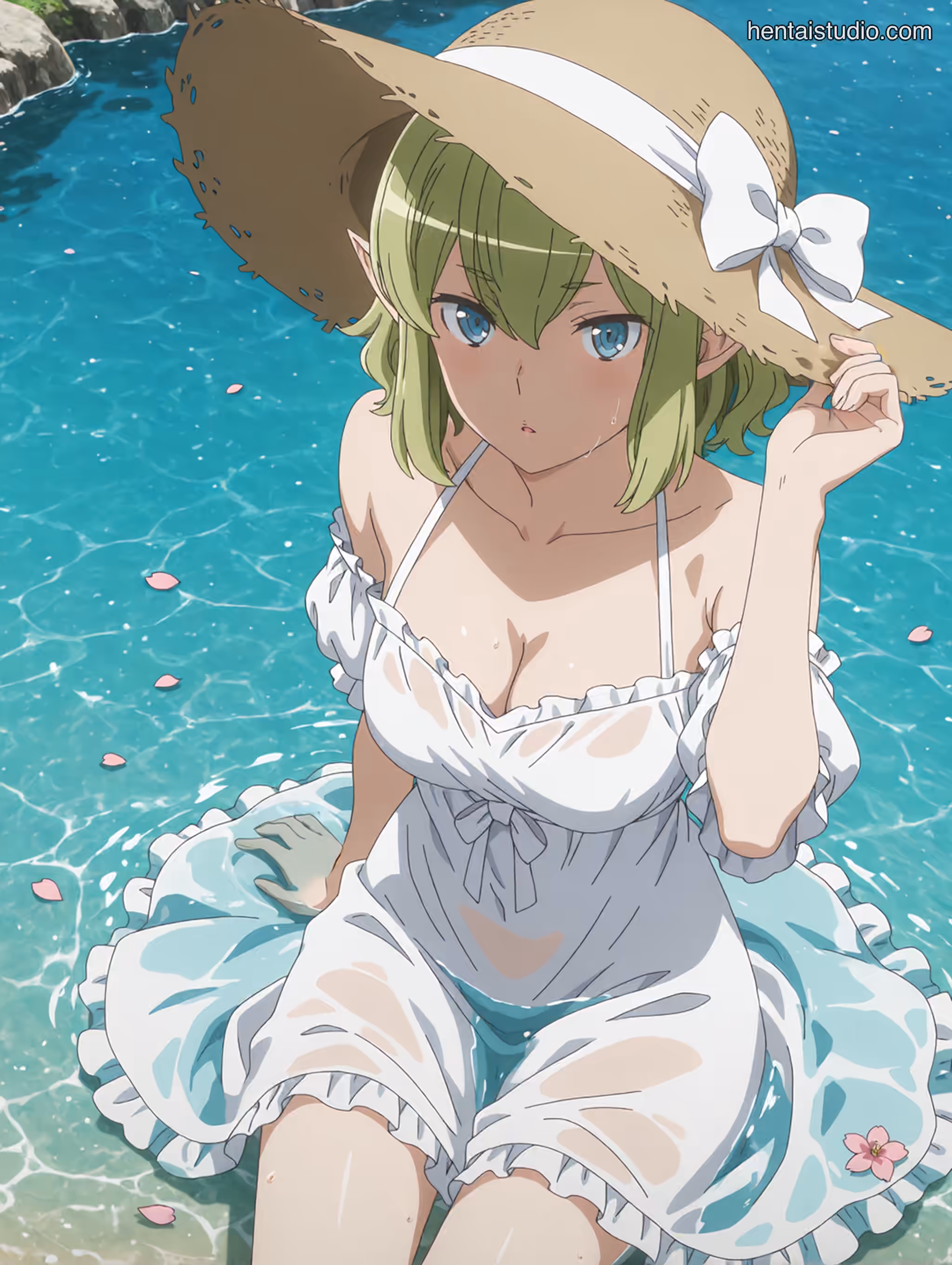 Ryu Lion x Hestia x Syr Flover x Eina Tulle - DanMachi: Is It Wrong to Try to Pick Up Girls in a Dungeon? - Hentai Gallery - 50 Images — image 6 of 50