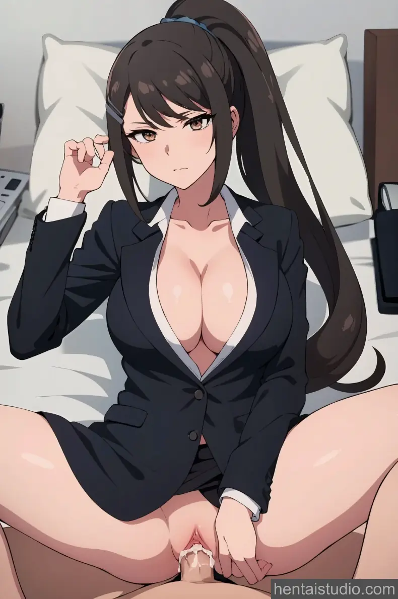 Sae Chabashira from Classroom Of The Elite hentai art 11 of 31