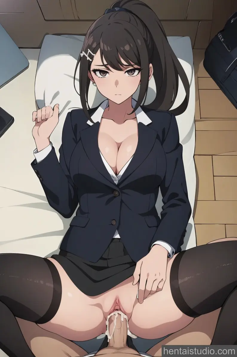Sae Chabashira from Classroom Of The Elite hentai art 29 of 31