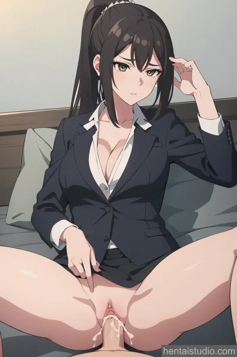 Sae Chabashira from Classroom Of The Elite hentai art 6 of 31
