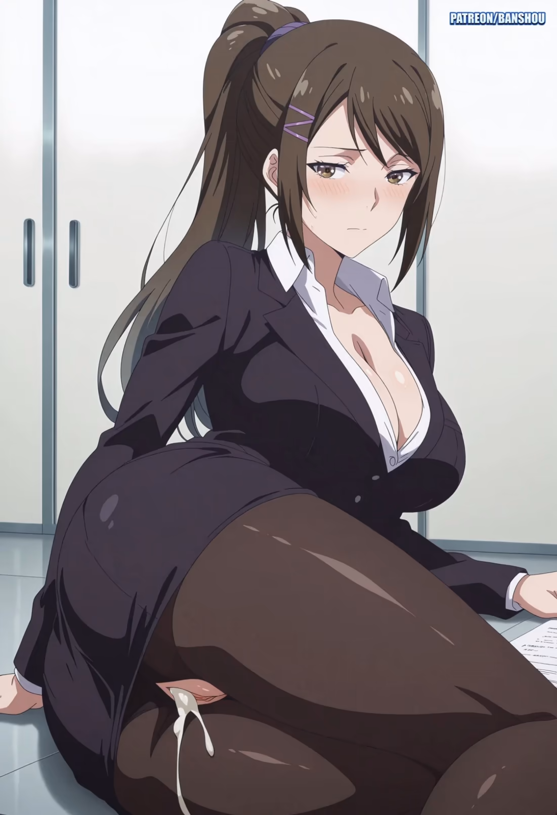 Sae Chabashira - Classroom of the Elite (Youkoso Jitsuryoku Shijou Shugi no Kyoushitsu e) - Hentai Gallery 14 - 30 Images — image 29 of 30