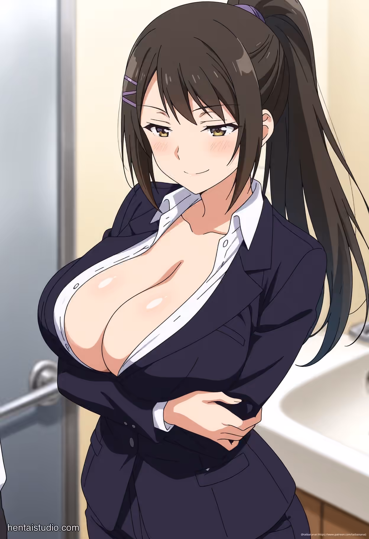 Sae Chabashira - Classroom of the Elite (Youkoso Jitsuryoku Shijou Shugi no Kyoushitsu e) - Hentai Gallery 15 - 102 Images — image 1 of 102
