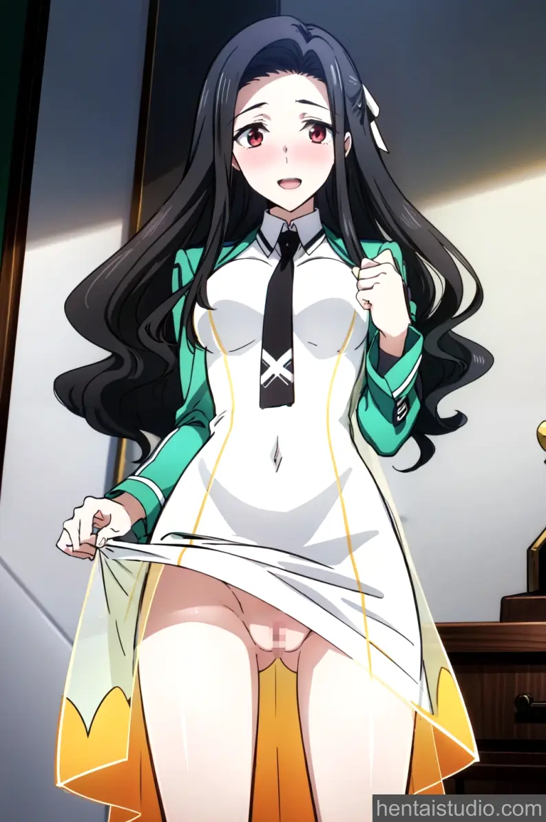 Saegusa Mayumi from The Irregular At Magic High School hentai art 1 of 49