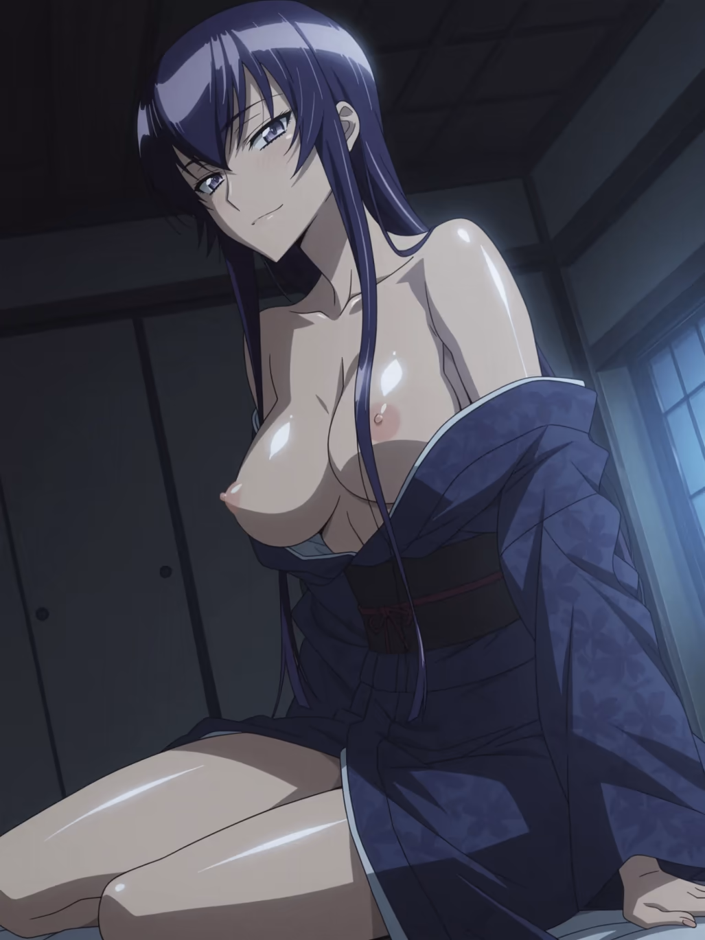 Saeko Busujima - Highschool of the Dead - Hentai Gallery 19 - 30 Images — image 2 of 30