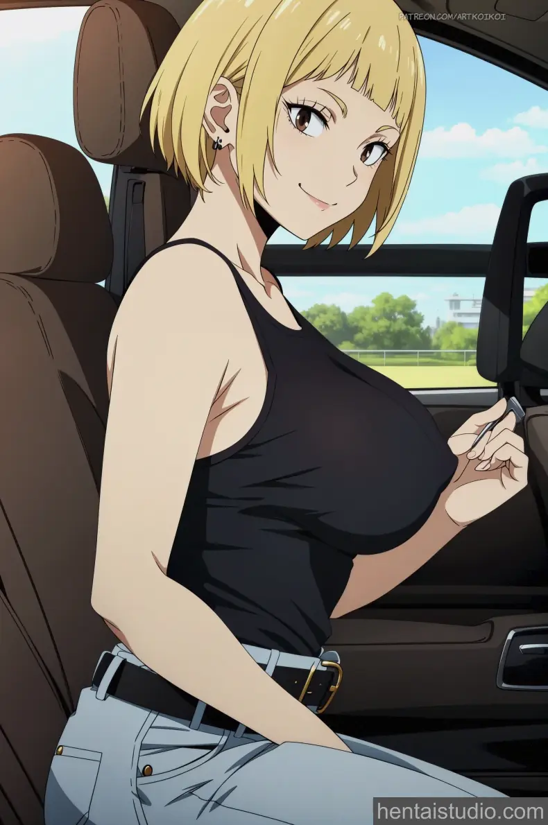 Saeko Tanaka from Haikyu hentai art 12 of 34