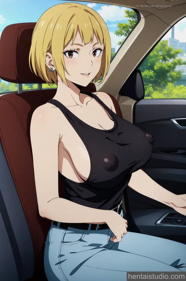 Saeko Tanaka from Haikyu hentai art 30 of 34