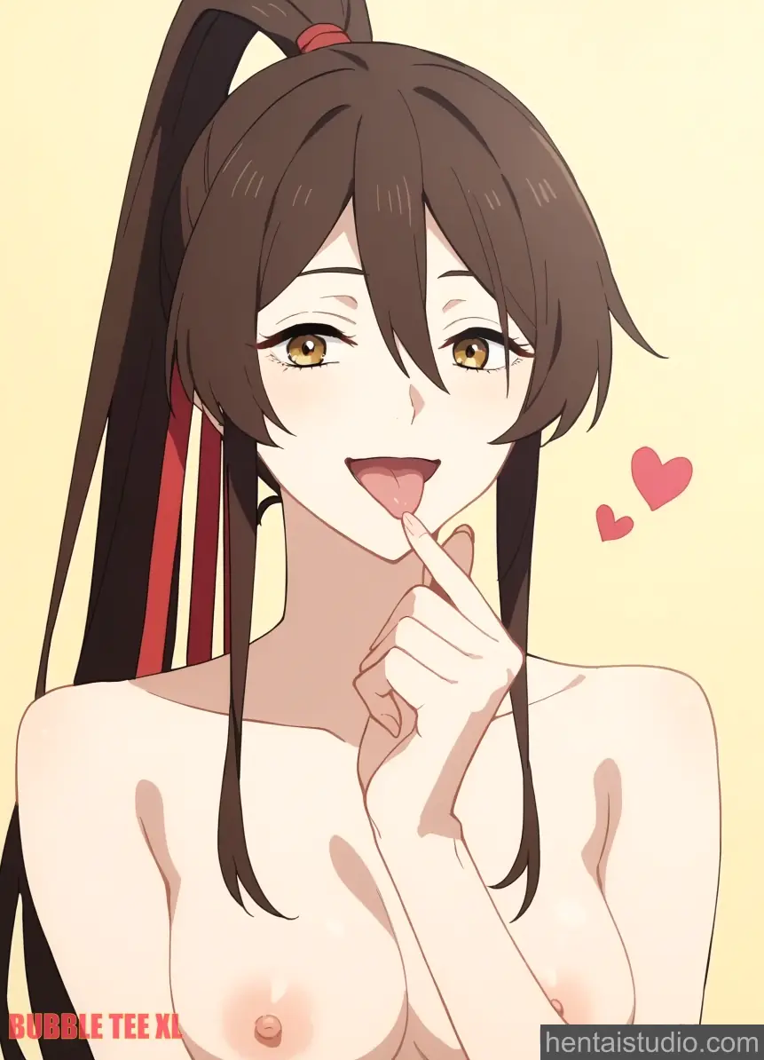 Sagiri Yamada Asaemon from Hell's Paradise hentai art 9 of 36