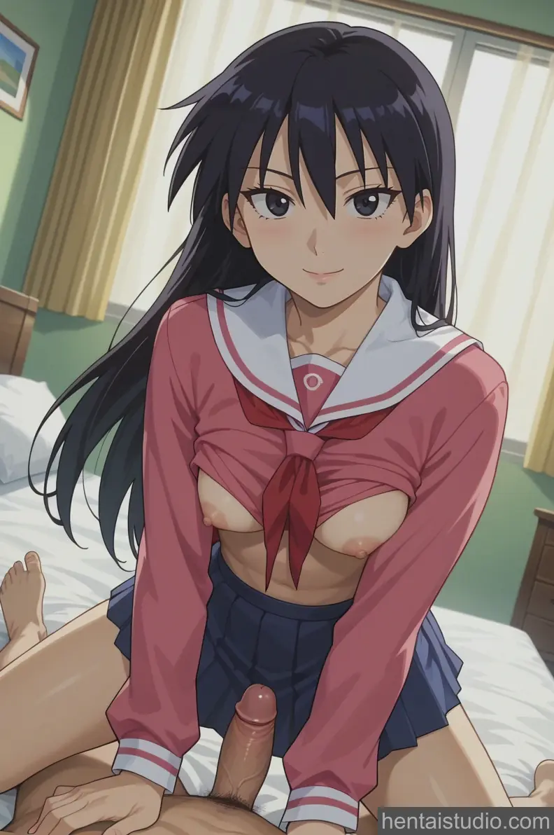 Sakaki from Azumanga Daioh hentai art 6 of 31