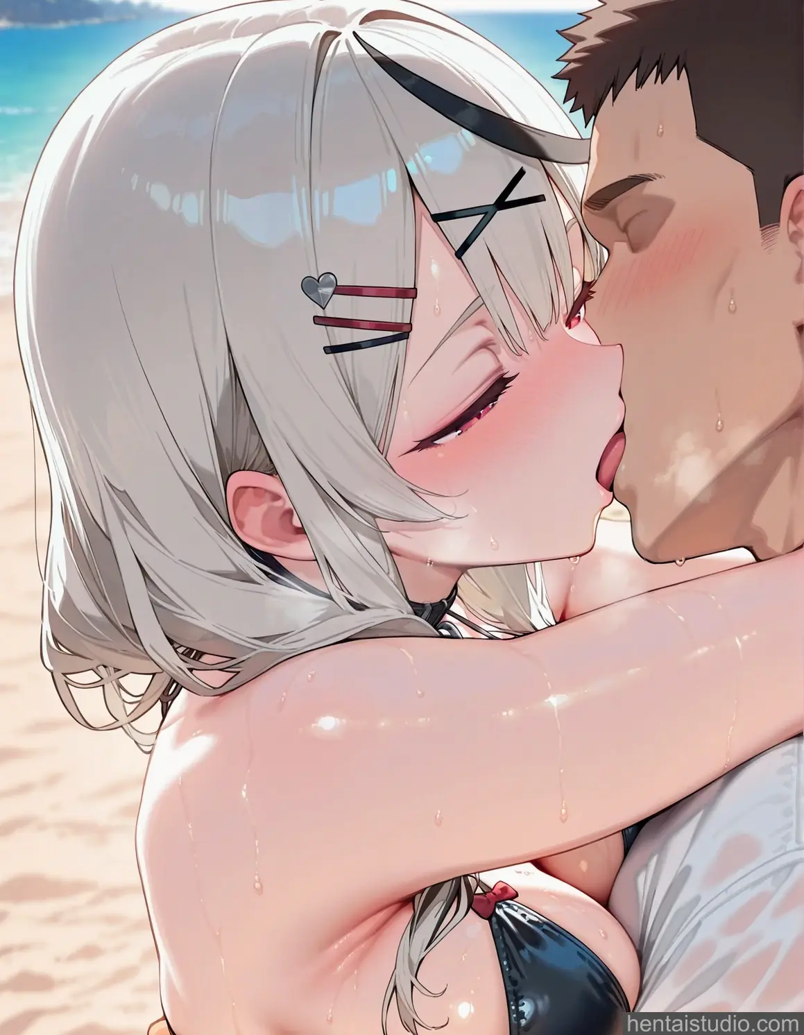 Sakamata Chloe from Hololive hentai art 81 of 107
