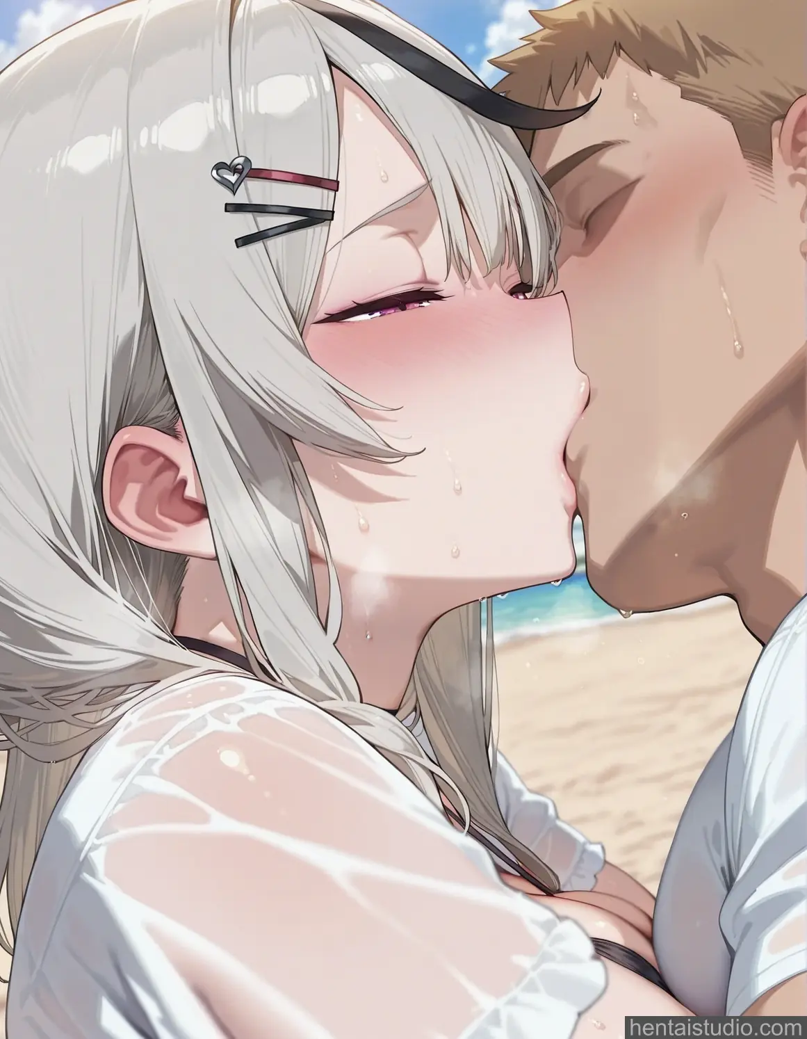 Sakamata Chloe from Hololive hentai art 83 of 107