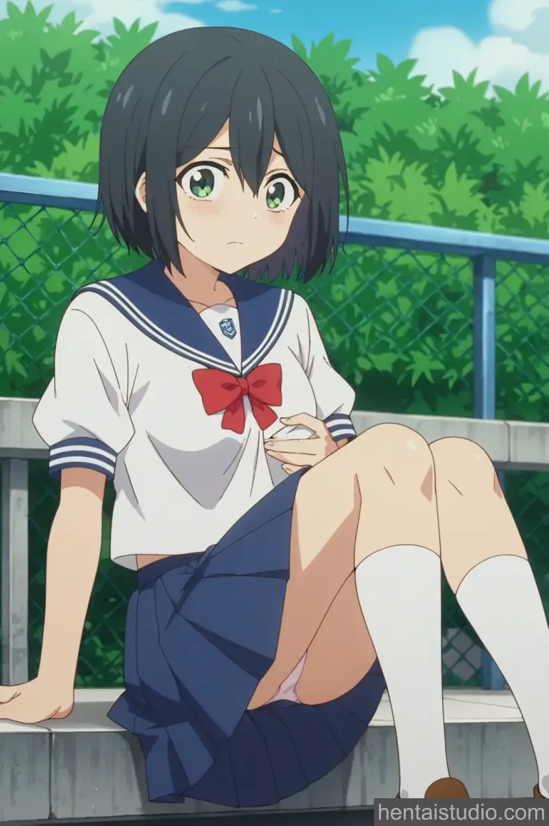 Saki Aoi from Senpai Is An Otokonoko hentai art 1 of 127