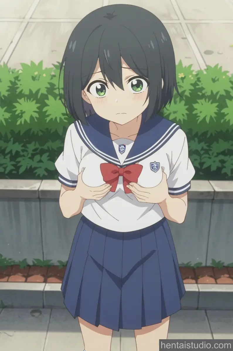 Saki Aoi from Senpai Is An Otokonoko hentai art 2 of 127