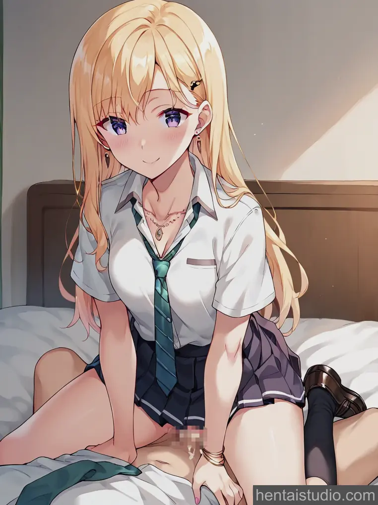 Saki Ayase from Days With My Stepsister hentai art 1 of 4