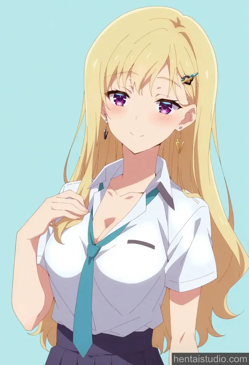 Saki Ayase from Days With My Stepsister hentai art 12 of 65