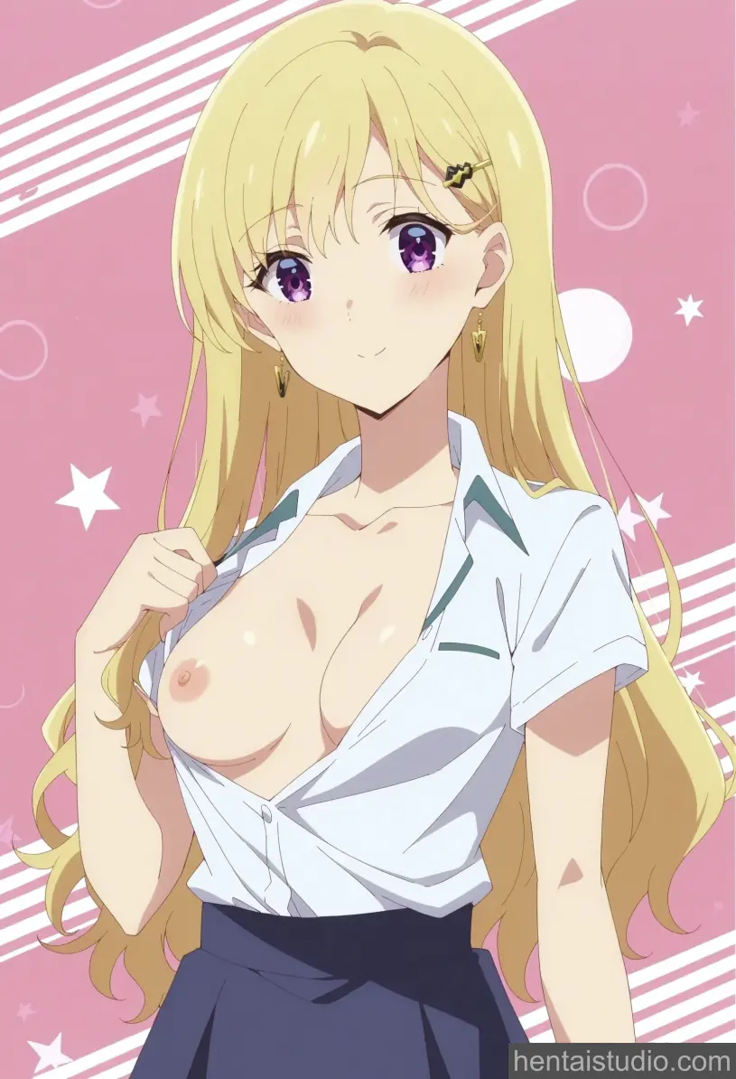 Saki Ayase from Days With My Stepsister hentai art 15 of 65