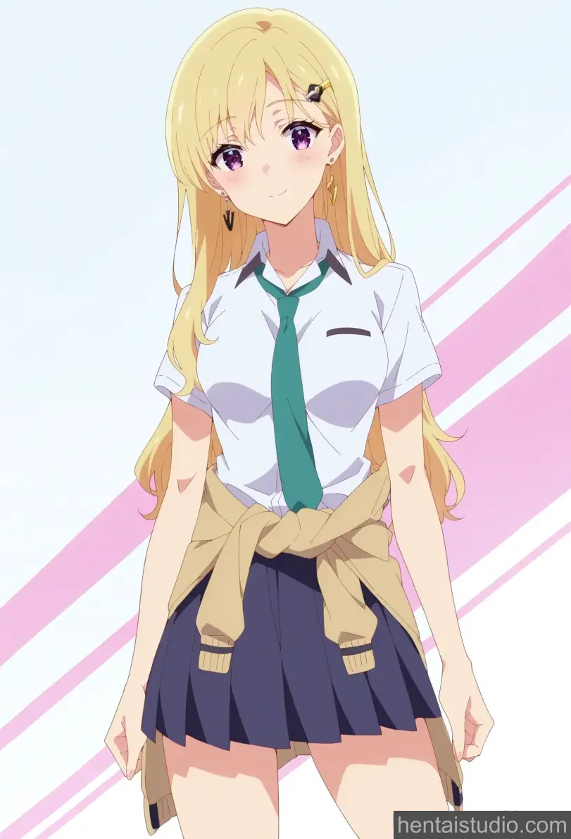 Saki Ayase from Days With My Stepsister hentai art 2 of 65