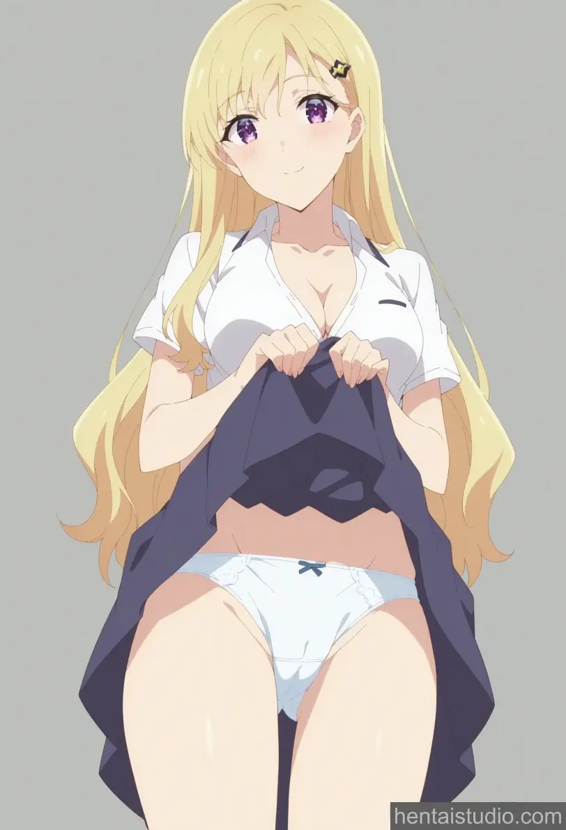 Saki Ayase from Days With My Stepsister hentai art 20 of 65
