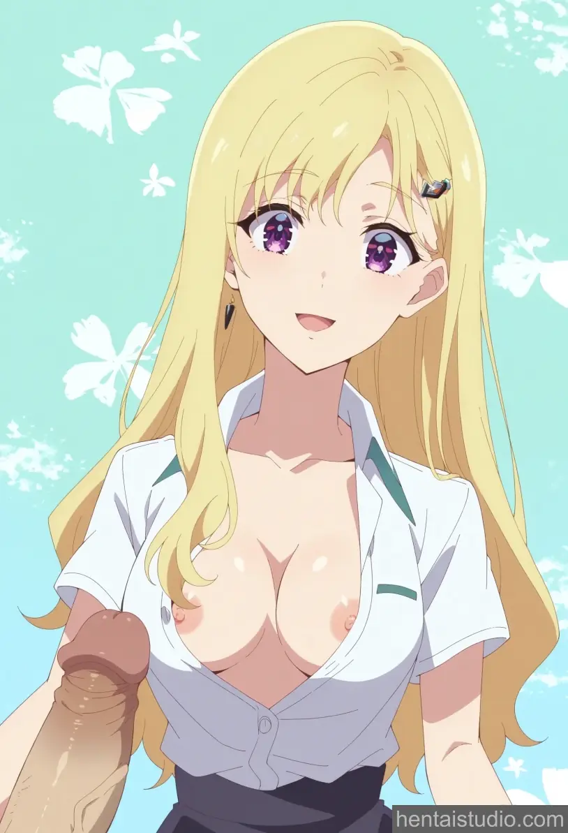 Saki Ayase from Days With My Stepsister hentai art 22 of 65