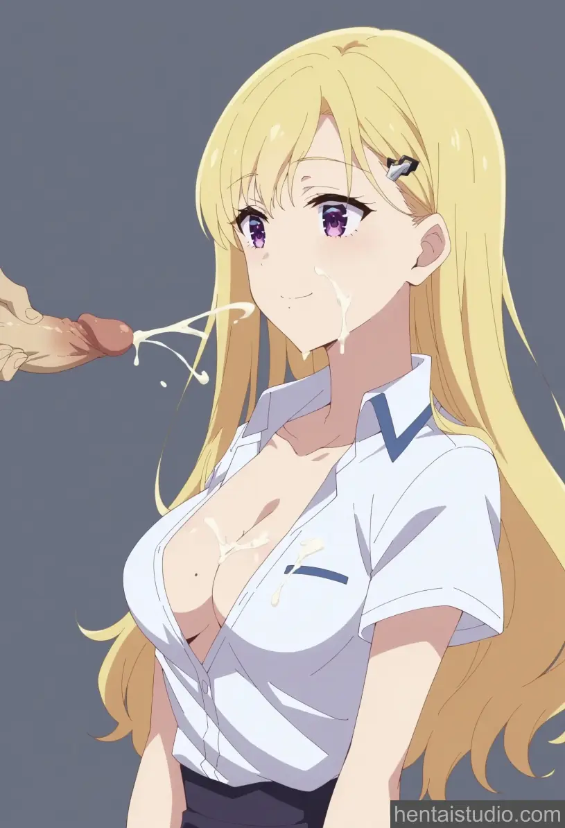 Saki Ayase from Days With My Stepsister hentai art 24 of 65