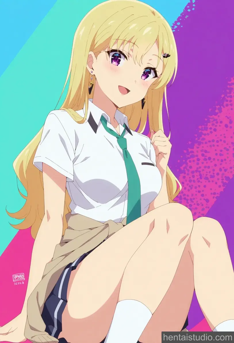Saki Ayase from Days With My Stepsister hentai art 6 of 65
