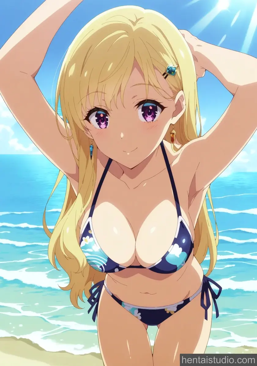 Saki Ayase from Days With My Stepsister hentai art 64 of 65