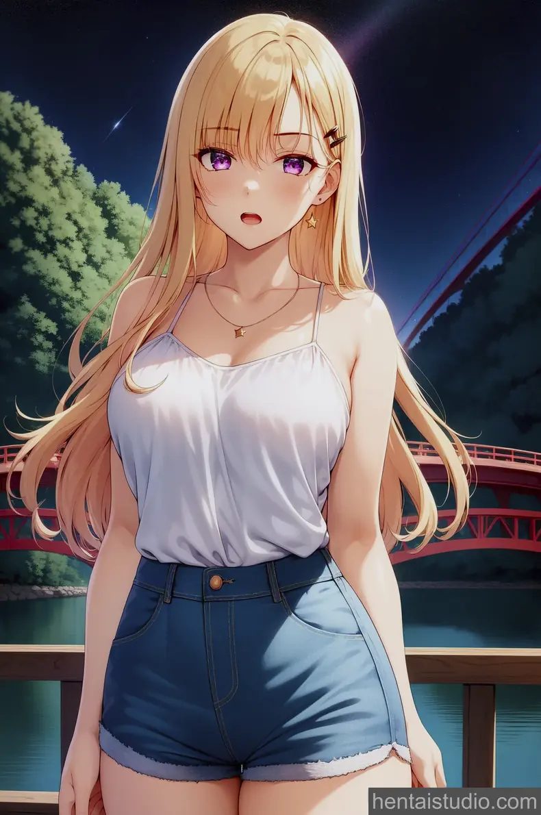 Saki Ayase from Days With My Stepsister hentai art 12 of 20