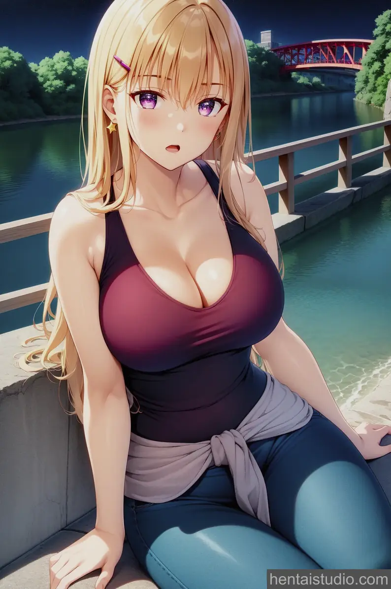 Saki Ayase from Days With My Stepsister hentai art 6 of 20