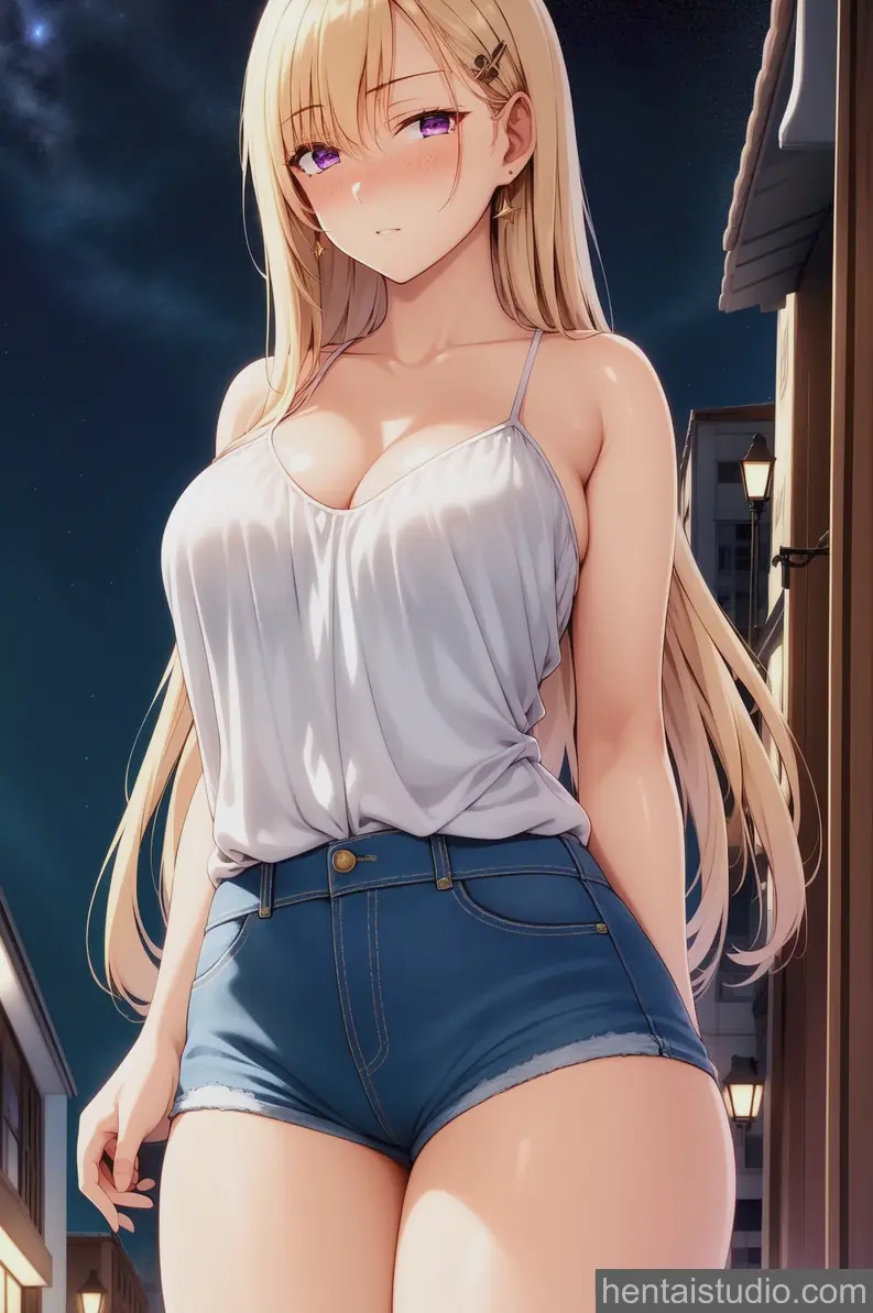 Saki Ayase from Days With My Stepsister hentai art 8 of 20
