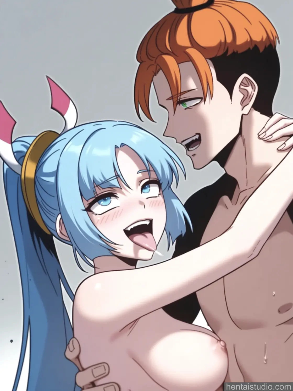 Saki Ryozo from Conquering The Academy With Just A Sashimi Knife hentai art 64 of 121