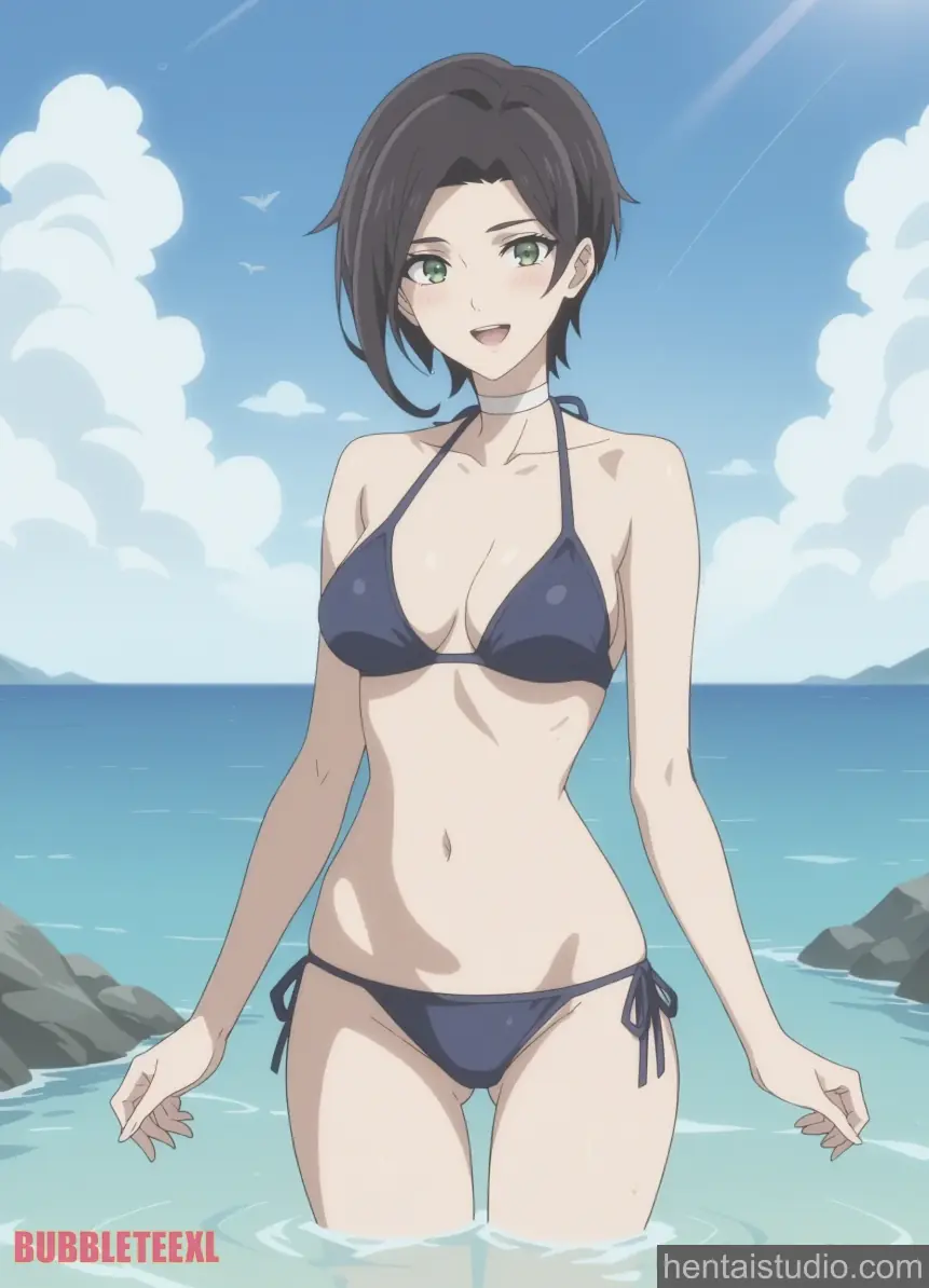 Saki Yumihara from Kyokou Suiri hentai art 3 of 46