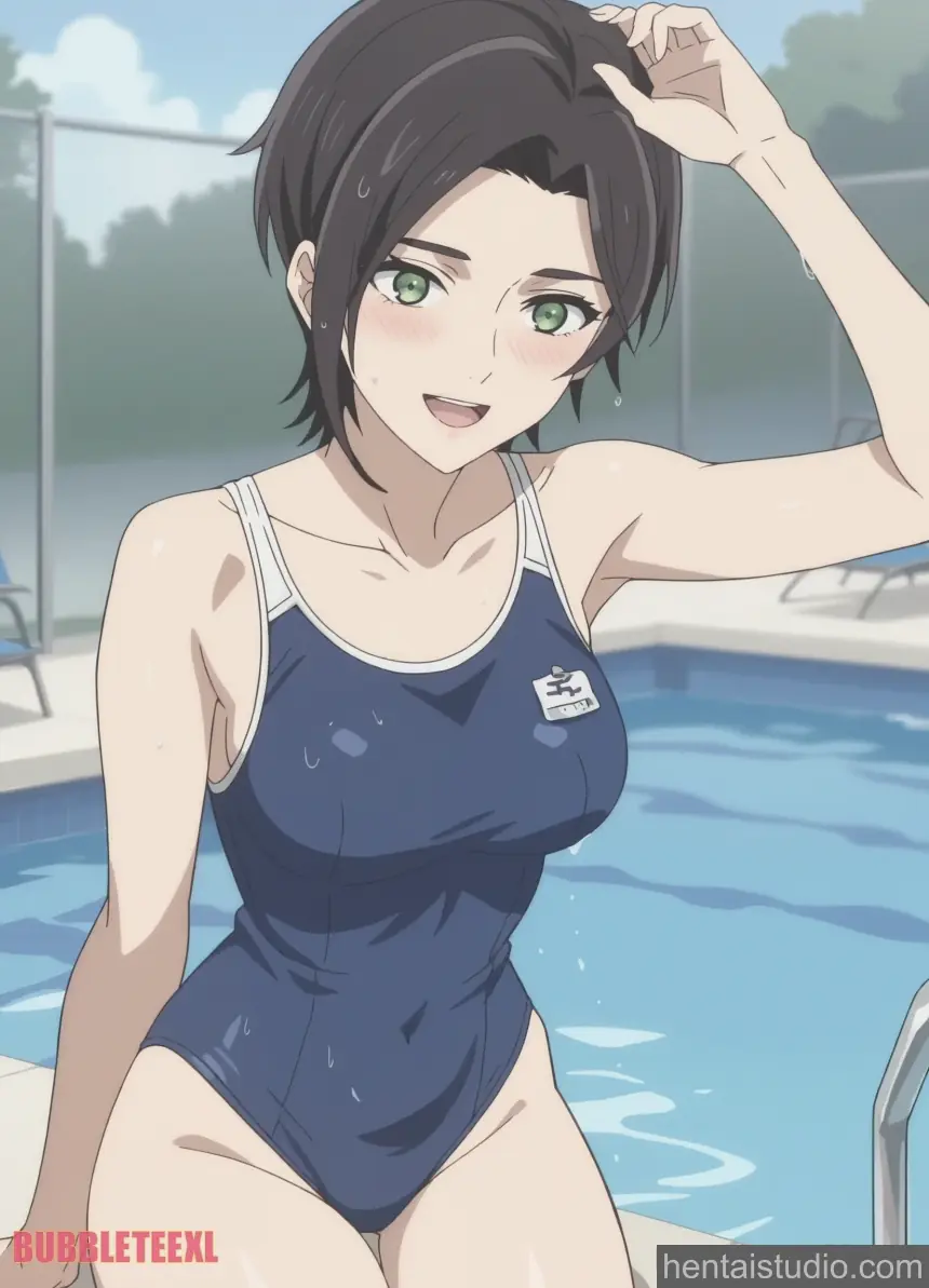 Saki Yumihara from Kyokou Suiri hentai art 4 of 46