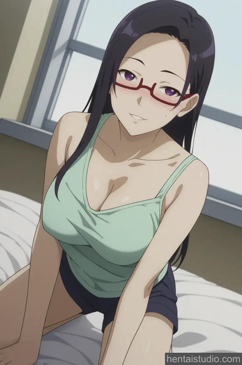 Sakie Satou from Interviews With Monster Girls hentai art 45 of 65