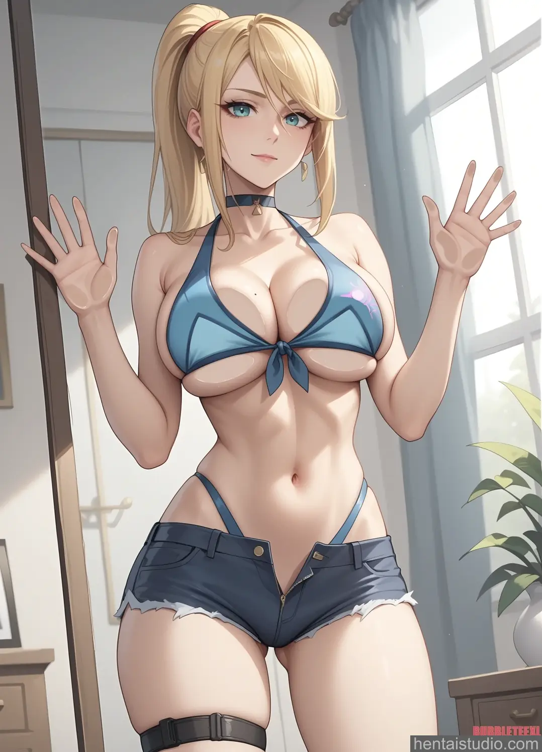 Samus Aran from Metroid hentai art 45 of 49