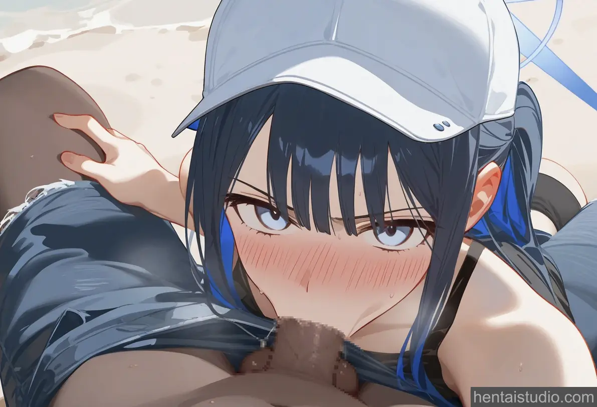 Saori Joumae from Blue Archive hentai art 12 of 19