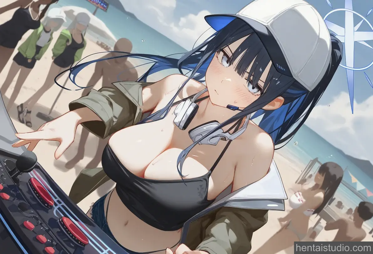 Saori Joumae from Blue Archive hentai art 2 of 19