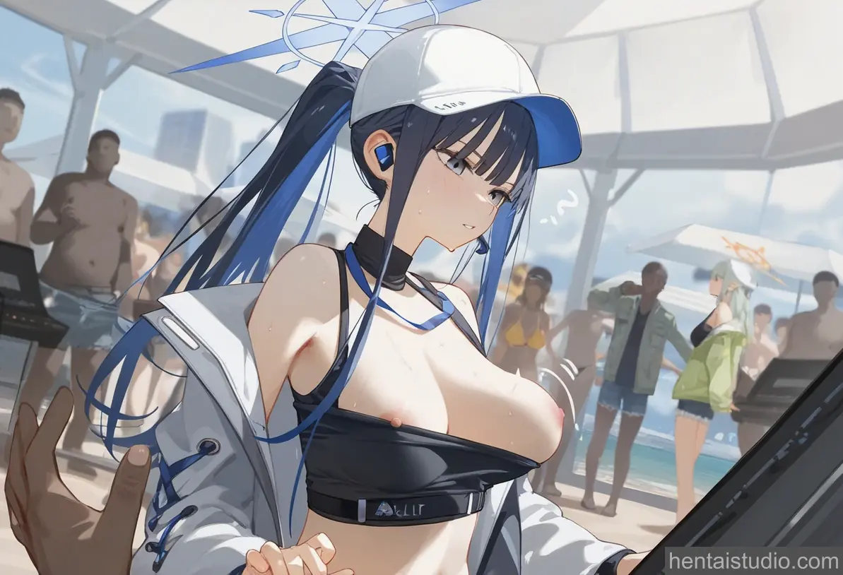 Saori Joumae from Blue Archive hentai art 3 of 19