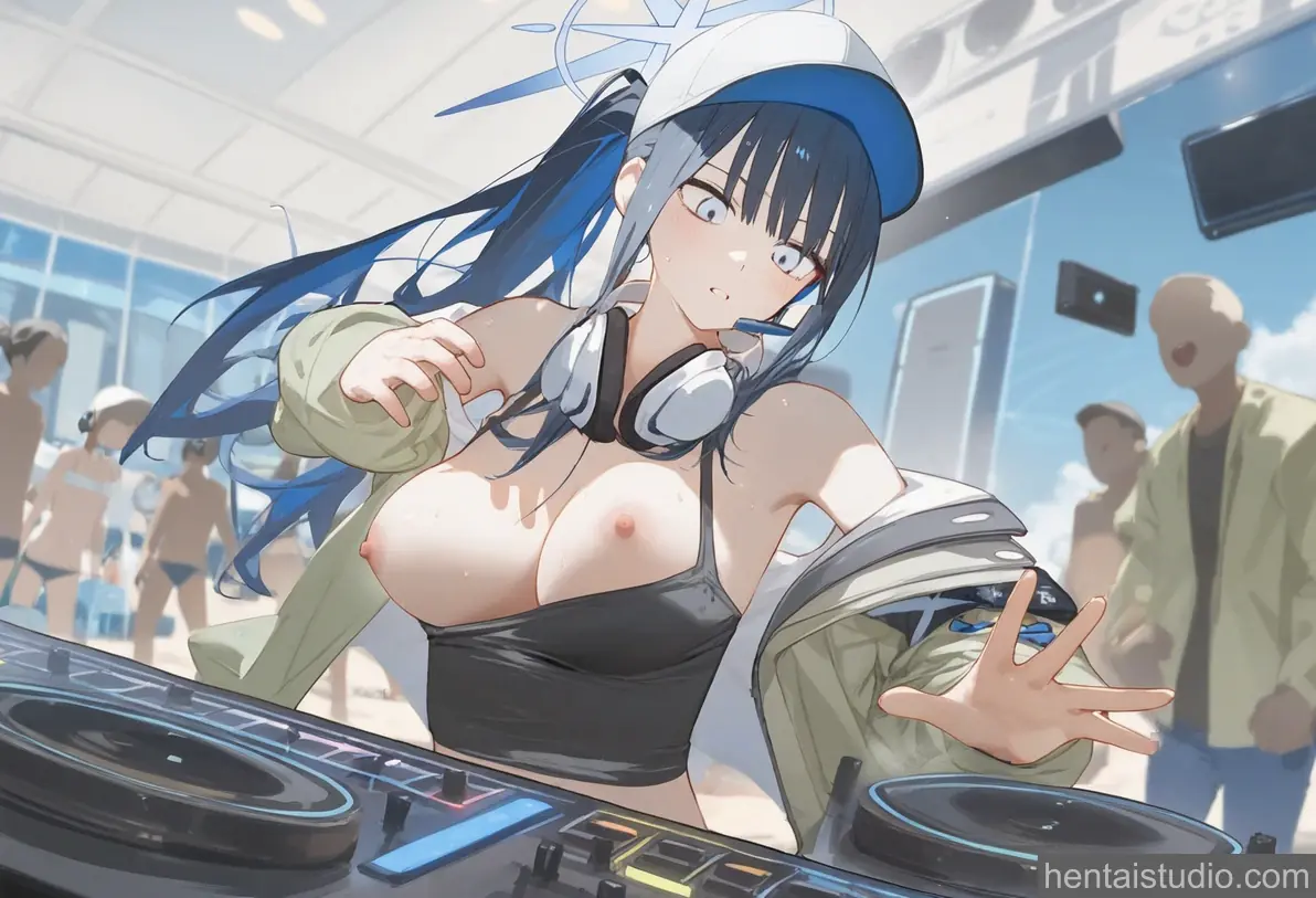 Saori Joumae from Blue Archive hentai art 5 of 19