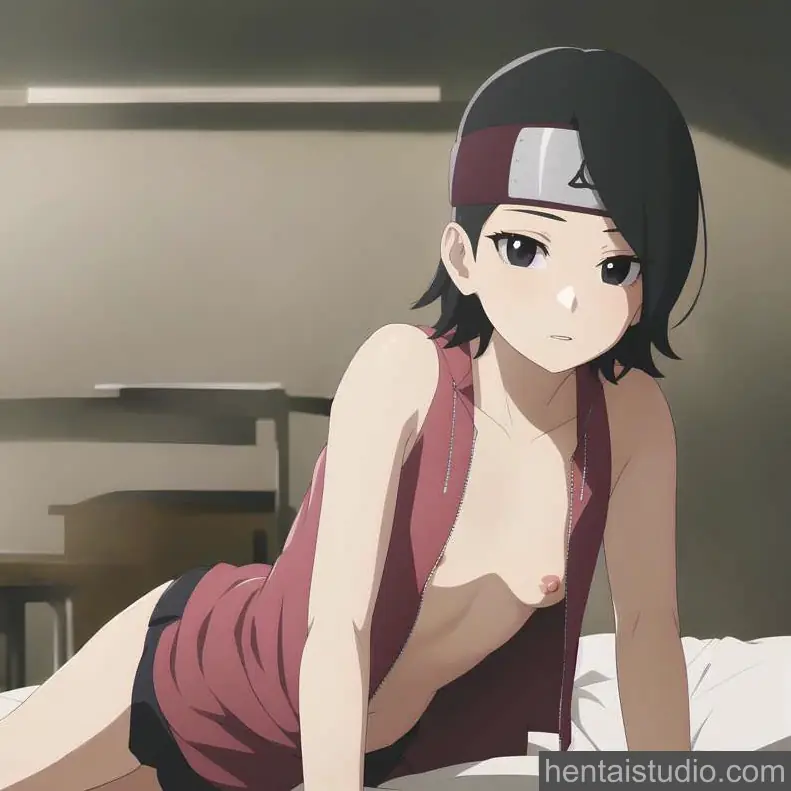 Sarada from Naruto hentai art 1 of 5