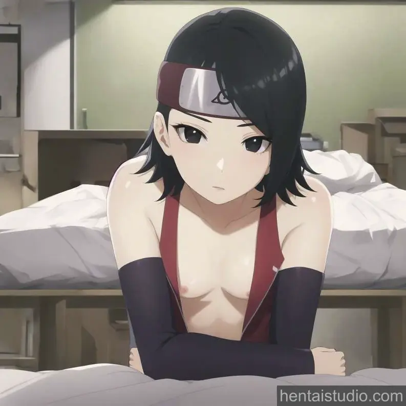 Sarada from Naruto hentai art 2 of 5