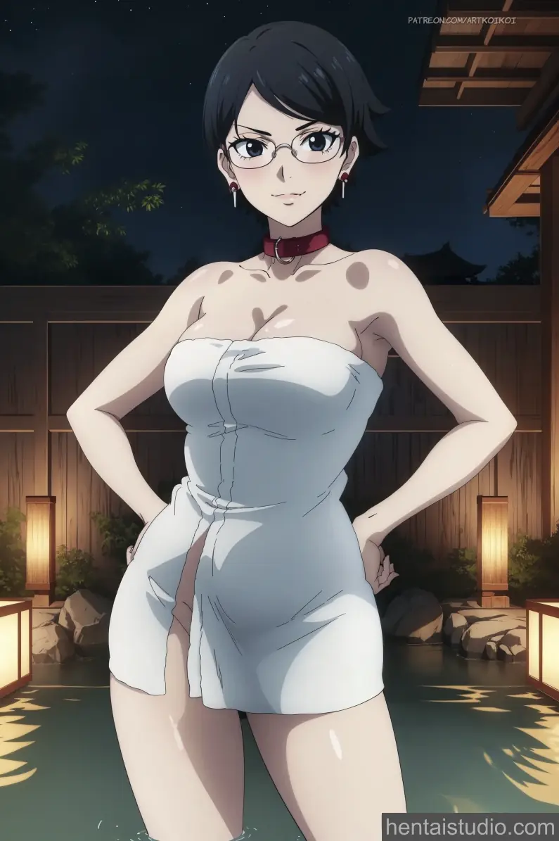 Sarada Uchiha from Boruto hentai art 11 of 18