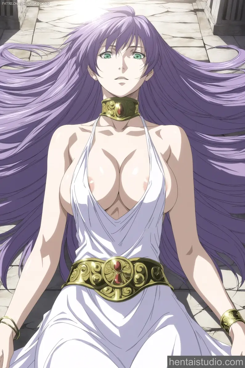 Sasha from Saint Seiya: The Lost Canvas hentai art 19 of 35